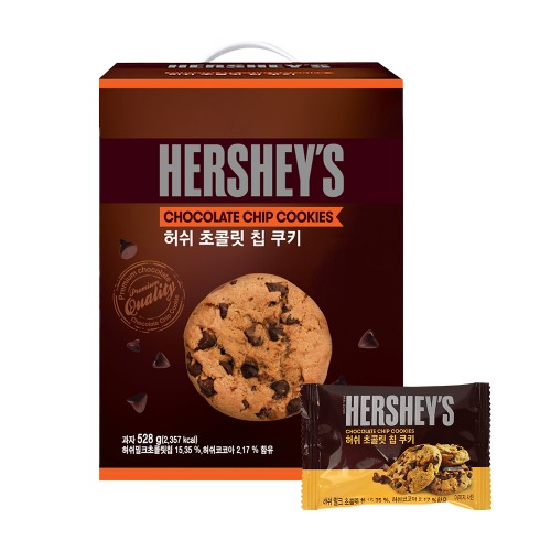 허쉬 초콜릿칩 쿠키 528g / 대용량